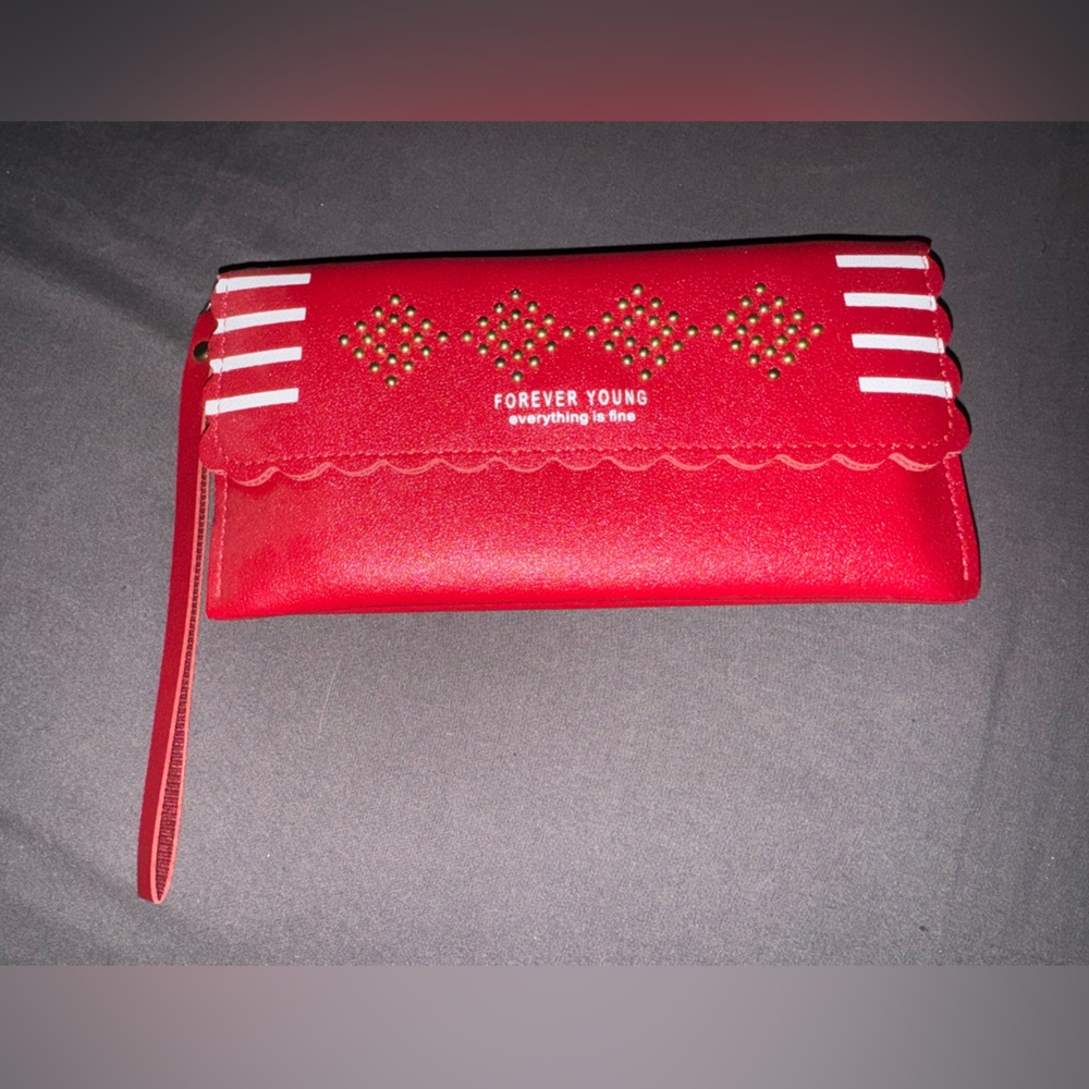 Forever young wristlet wallet